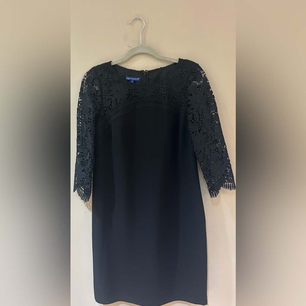 Talbots Black Lace Dress